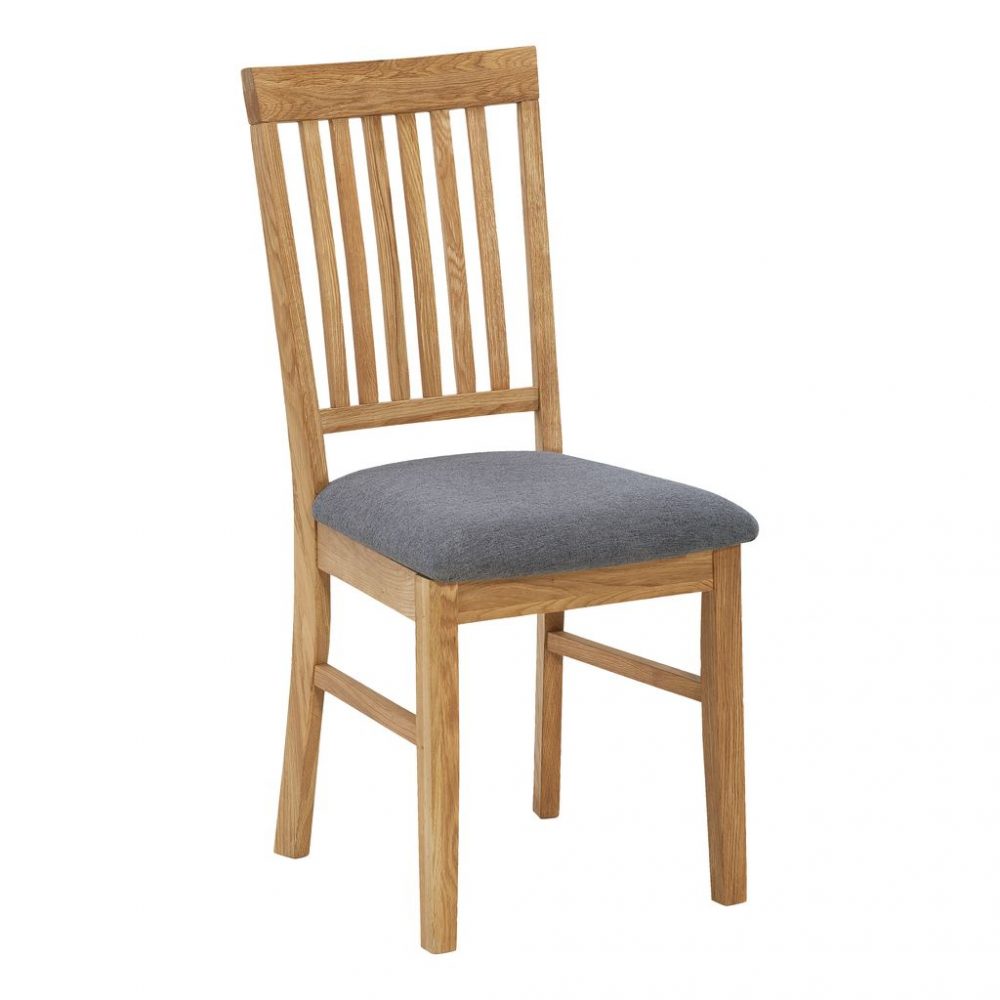Dining chair HAGE grey/oak JYSK Таджикистан